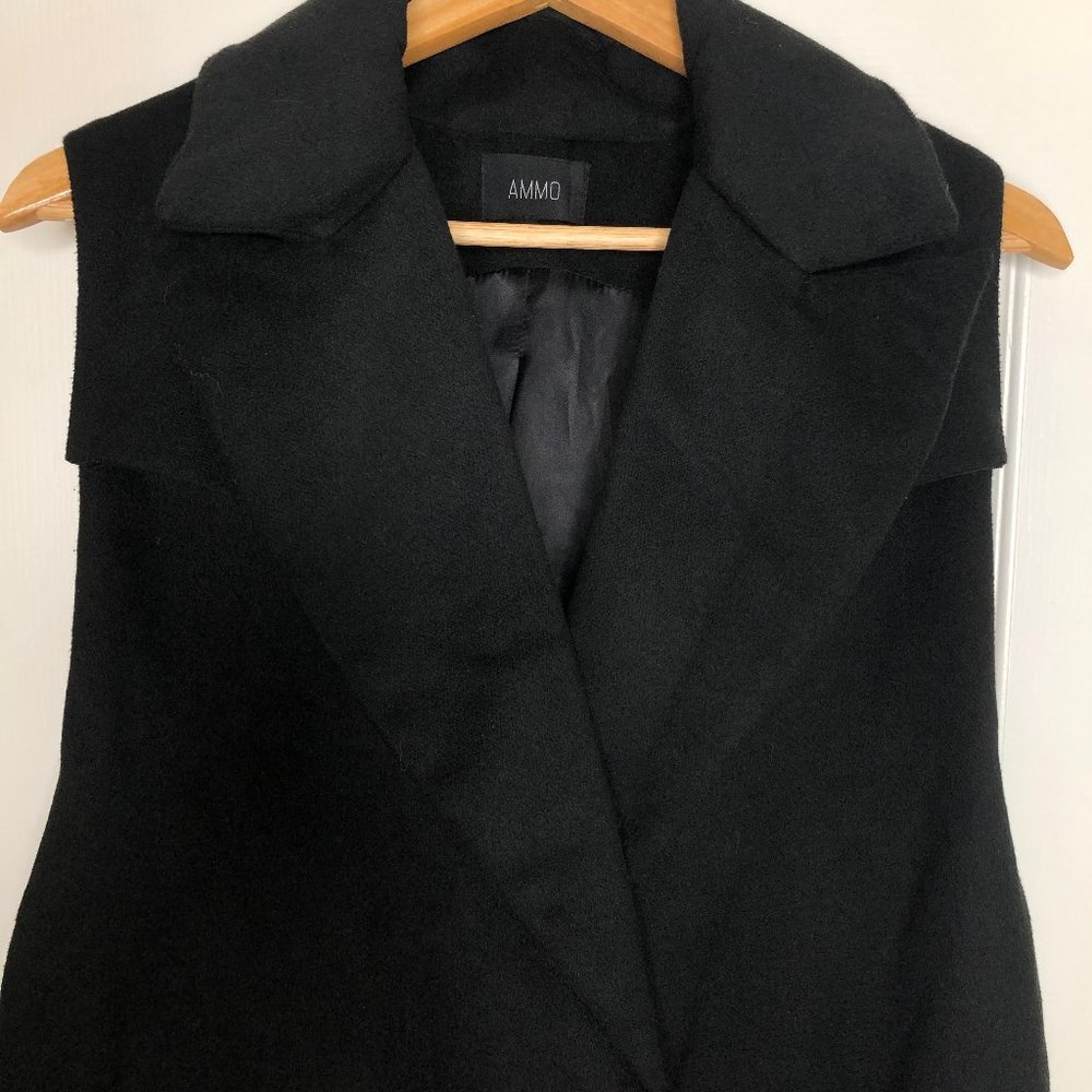 Akira Black Trench Coat
